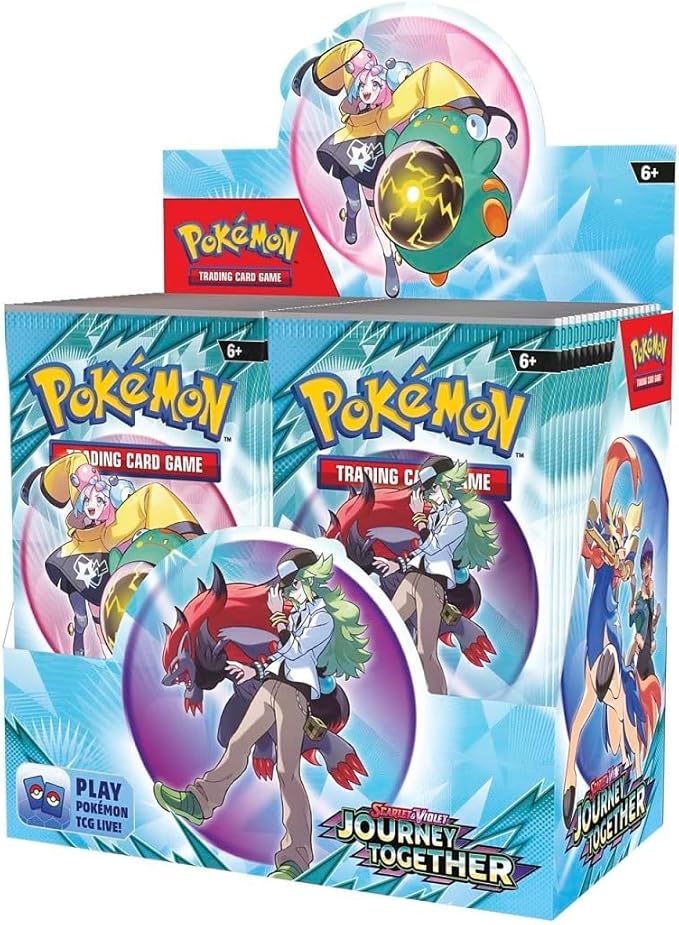 Pokemon Scarlet & Violet SV9 – Journey Together Booster Box Enhanced with Promo