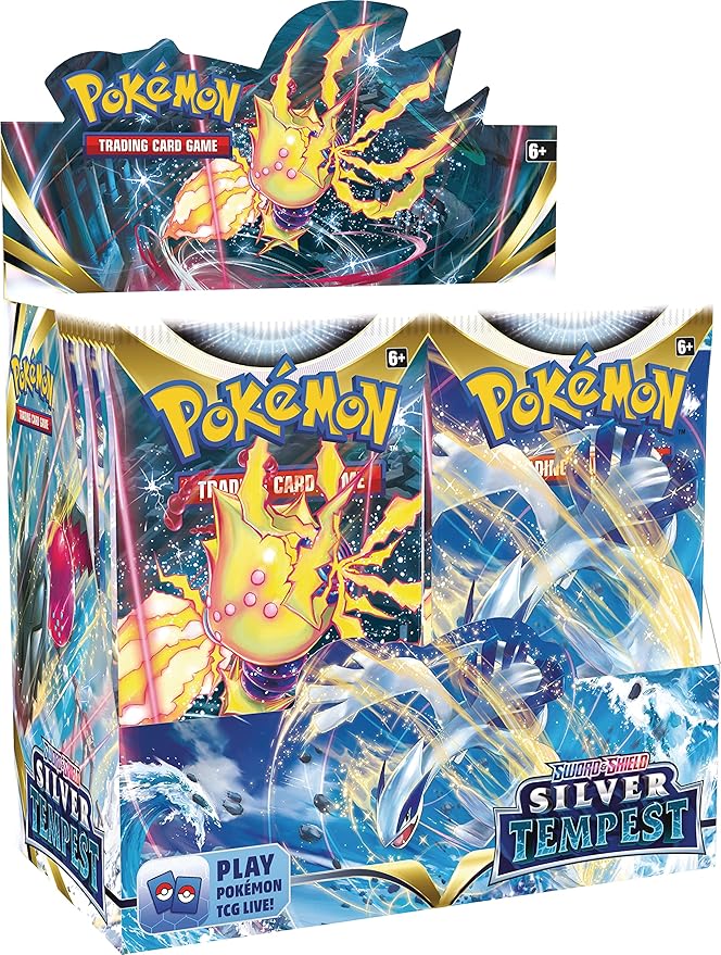 Pokémon TCG Sword & Shield – Silver Tempest Booster Display Box