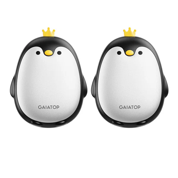 Gaiatop Penguin Shaped Cute Hand Warmers with Magnetic Design - Rechargeable HW-05