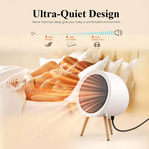Gaiatop Stylish PTC Ceramic Space Heater with Fast 2-Second Heating and Quiet Operation K-116 - Image 8