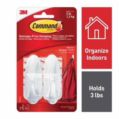 Command™ Medium Designer Hook