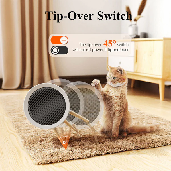 Gaiatop Stylish PTC Ceramic Space Heater with Fast 2-Second Heating and Quiet Operation K-116 - Image 6