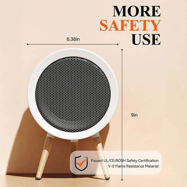 Gaiatop Stylish PTC Ceramic Space Heater with Fast 2-Second Heating and Quiet Operation K-116 - Image 5