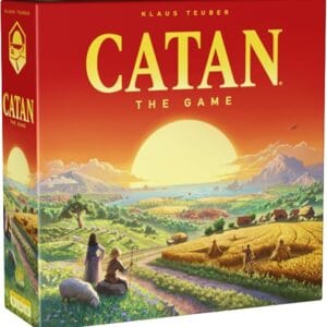 CATAN Board Game (6th Edition) Trade, Build & Settle in the Classic Strategy Game for Family, Kids & Adults, Ages 10+, 3-4 Players, 60-90 Min Playtime