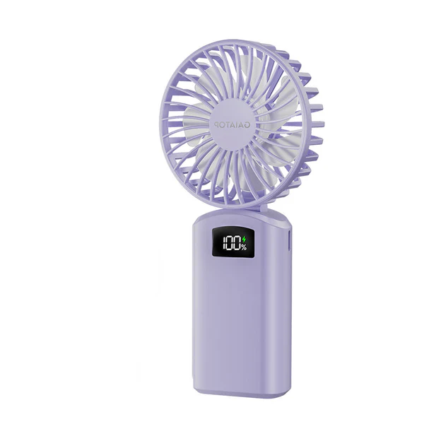 Gaiatop Portable Handheld Fan With Digital Display Foldable 3 Speed USB Ideal For Desk And Travel HF-06 - Image 11