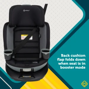 Turn and Go 360° Rotating All-in-One Convertible Car Seat