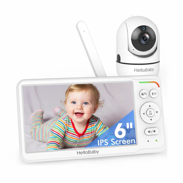 HelloBaby 6" Video Baby Monitor with 1 Camera HB6560 - Image 3