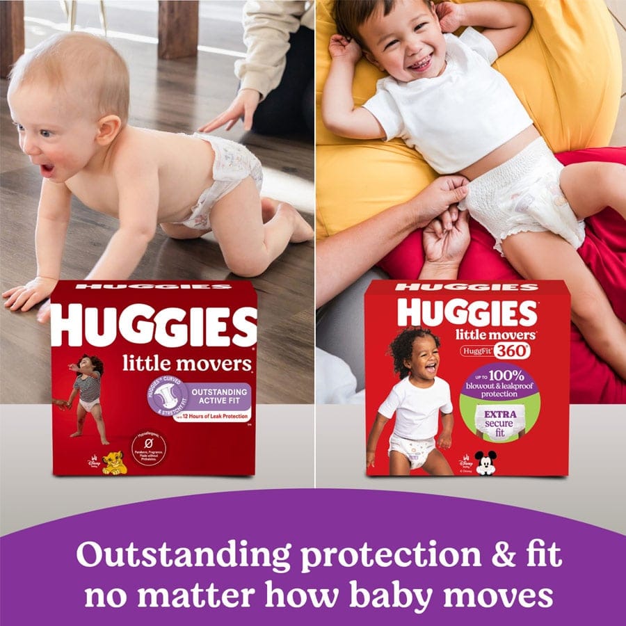 Huggies® Little Movers® HuggFit 360° - Image 4