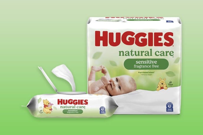 Huggies® Natural Care® Sensitive Baby Wipes