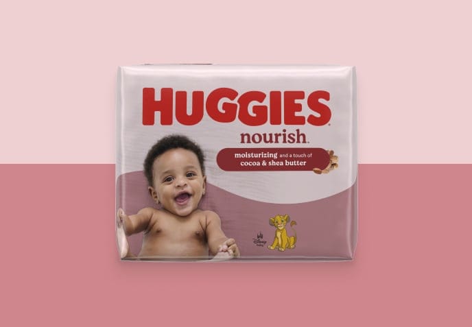 Huggies® Nourish™ Baby Wipes