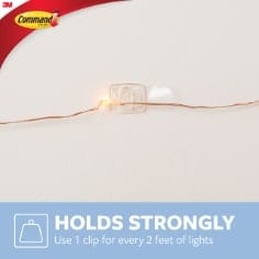 Command™ Clear Decorating Clips - Image 6