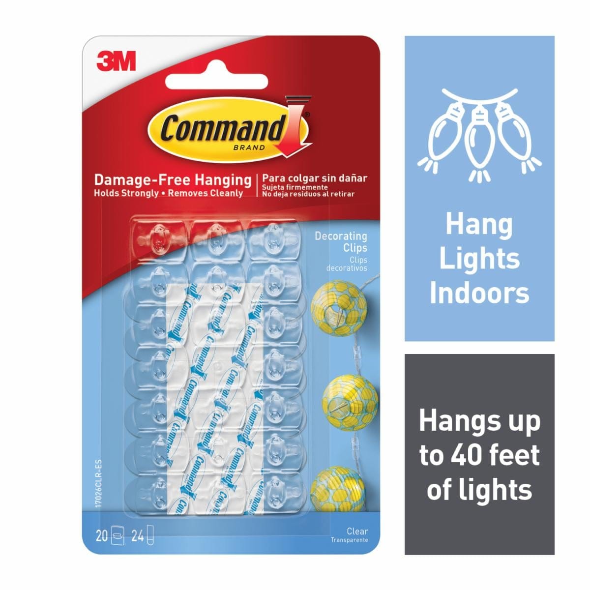 Command™ Clear Decorating Clips - Image 5