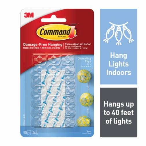 Command™ Clear Decorating Clips - Image 4