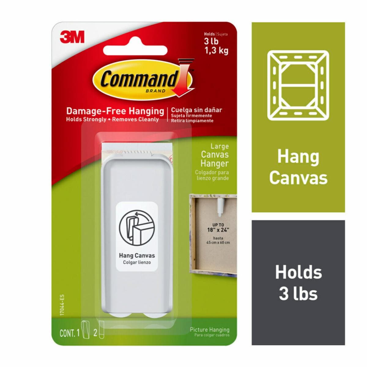 Command™ Large Canvas Picture Hanger - Image 8