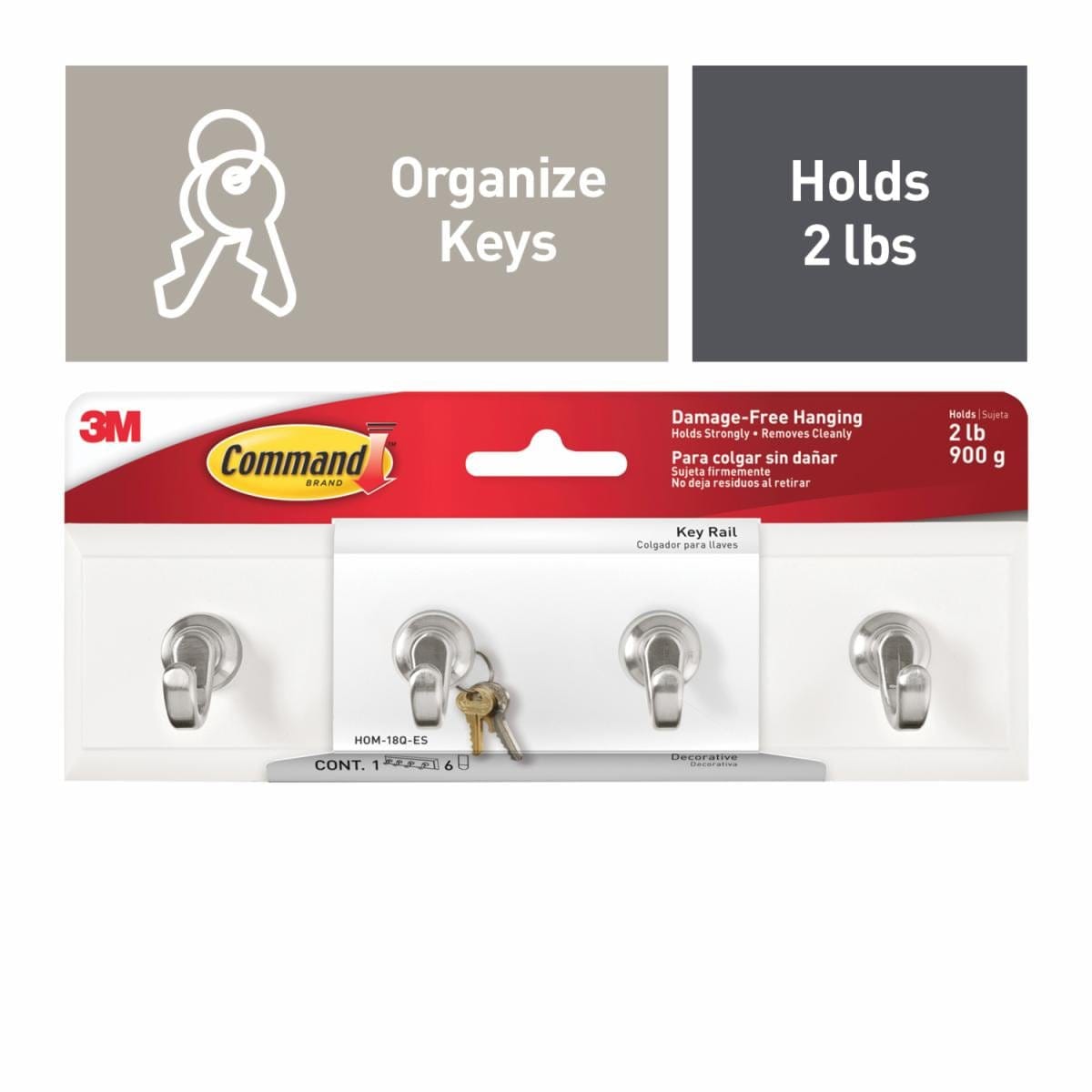 Command™ Quartz Key Rail - Image 6
