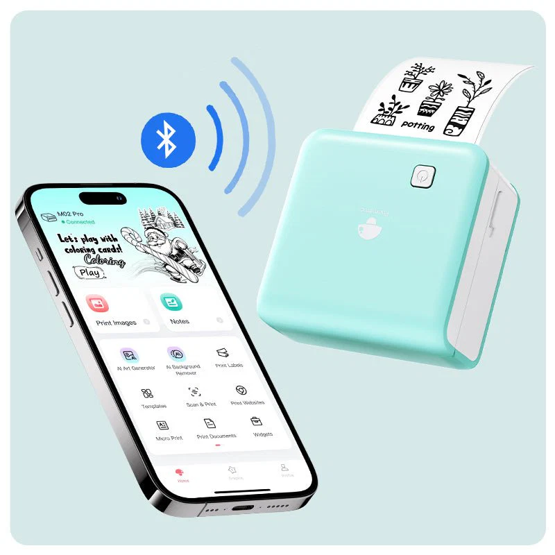 Phomemo M02 PRO Bluetooth Mini Printer - Image 3