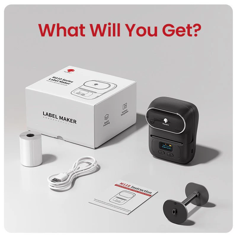 Phomemo M110 Bluetooth Portable Thermal Business Label Maker - Image 8