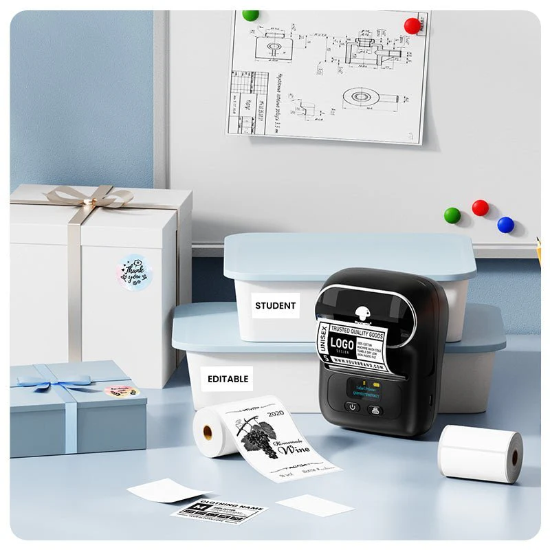 Phomemo M110 Bluetooth Portable Thermal Business Label Maker - Image 6