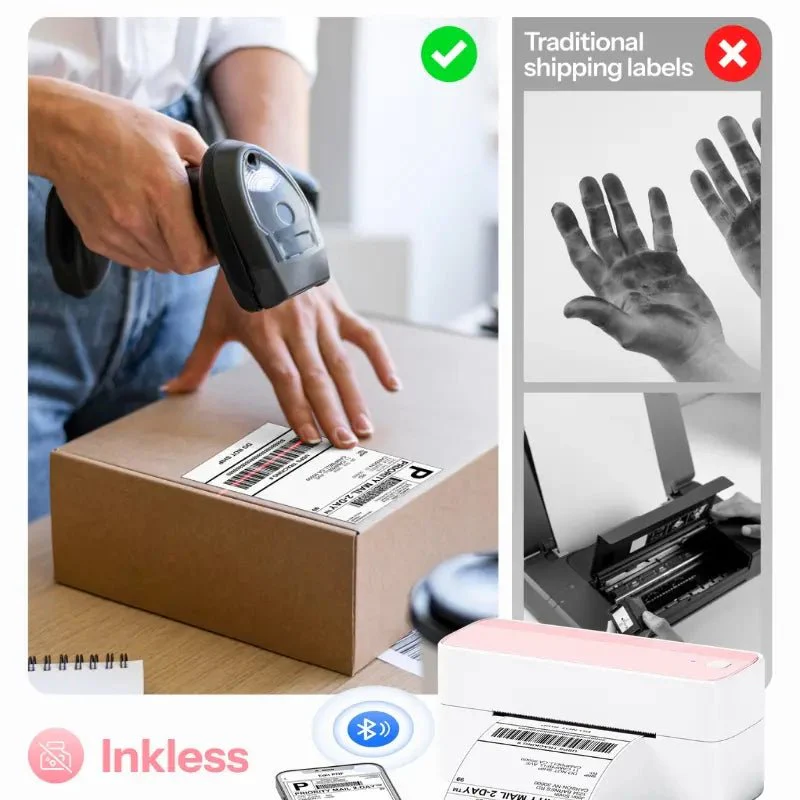 Phomemo PM241-BT Bluetooth Shipping Label Printer - Image 4