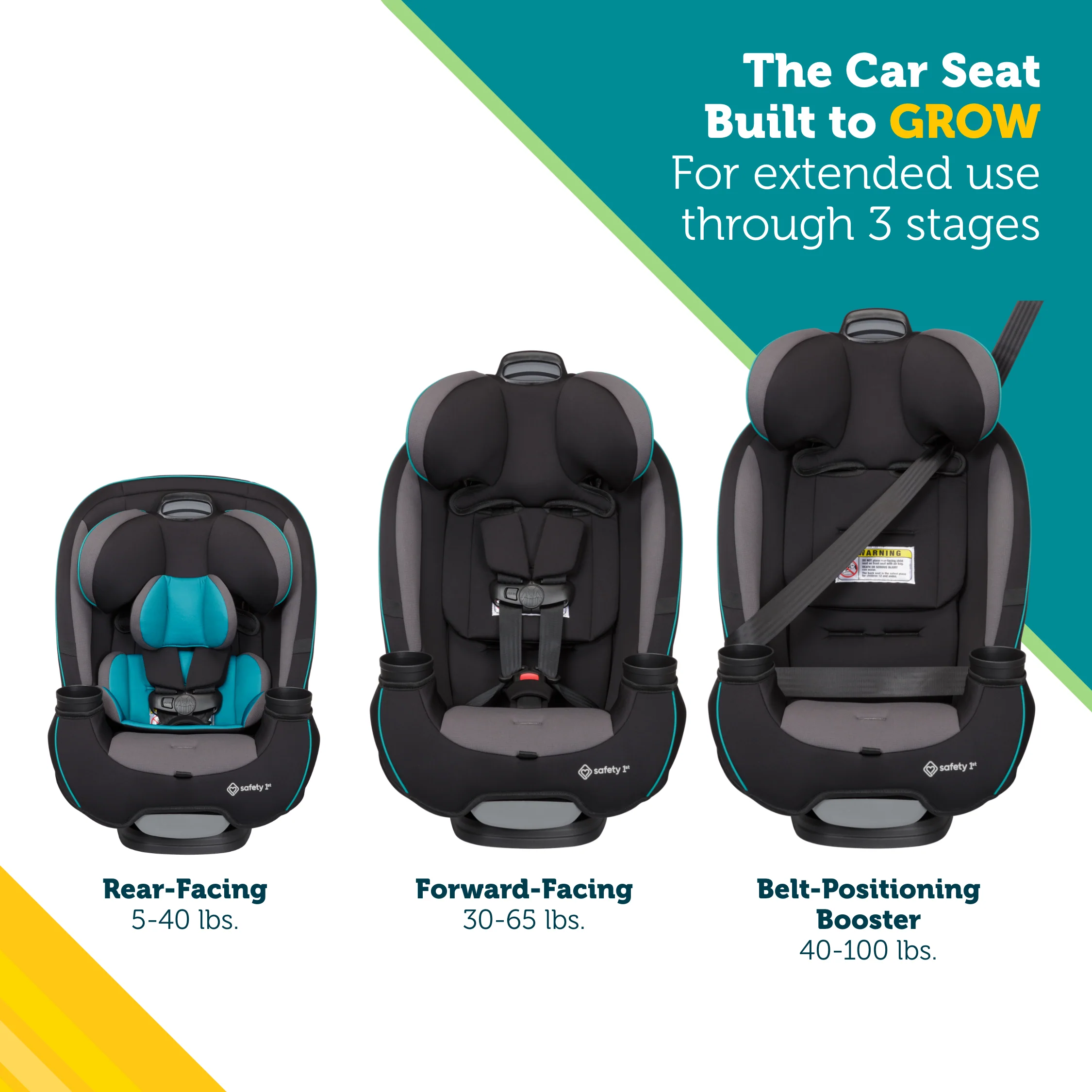 Grow and Go™ All-in-One Convertible Car Seat - Image 4