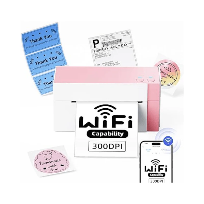 Phomemo PM344-WF Shipping Label Printer 300DPI WiFi