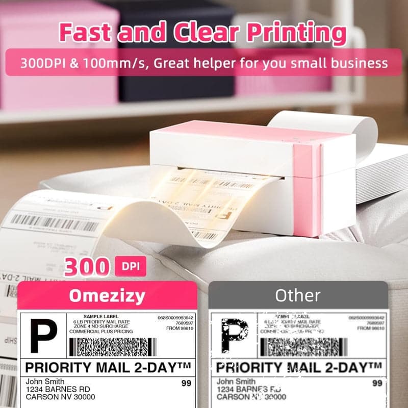 Phomemo PM344-WF Shipping Label Printer 300DPI WiFi - Image 2