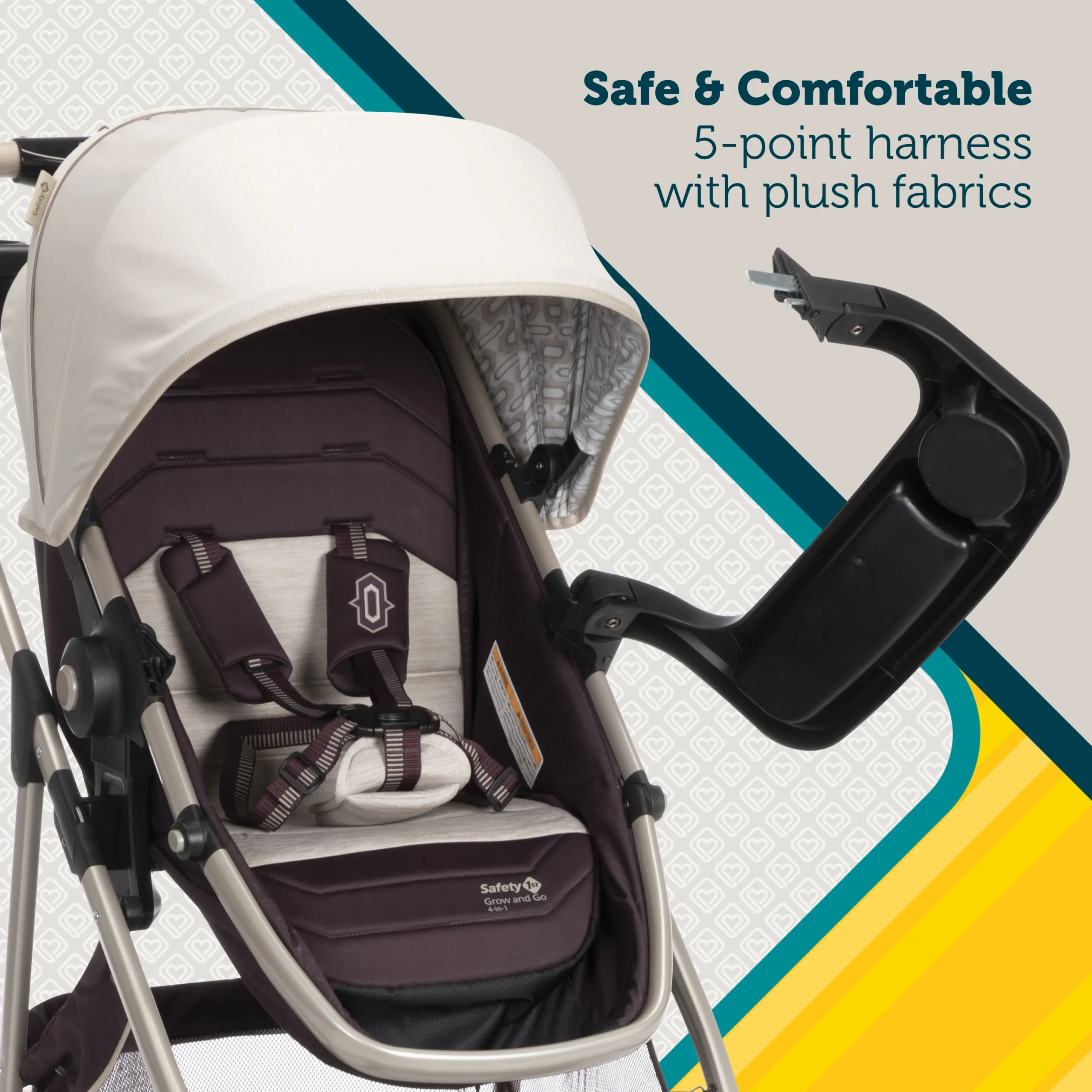 Deluxe Grow and Go™ Flex 8-in-1 Travel System - Image 3